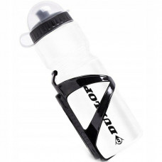 Fľaša s košíkom na bicykel DUNLOP 750 ml 2042725 – biela