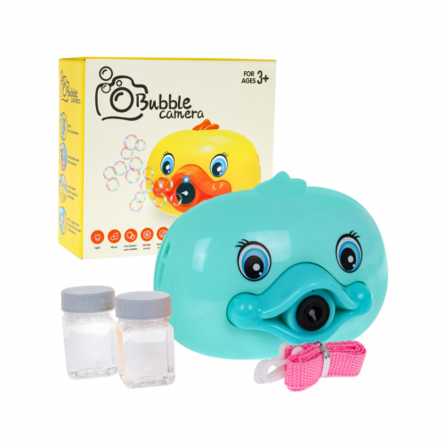 Kačka na výrobu mydlových bublín pre deti RAMIZ 2051 - modrá