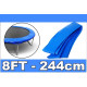 Kryt na pružiny trampolíny RAMIZ 8FT - modrý
