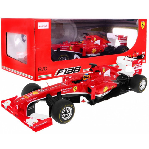 Auto na diaľkové ovládanie Ferrari F138 1:12 RASTAR - červené