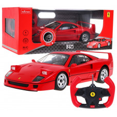 Auto na diaľkové ovládanie Ferrari F40 1:14 RASTAR - červené