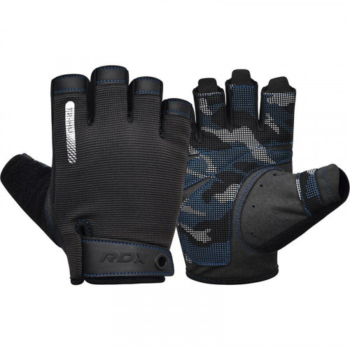 Vzpieračské rukavice RDX WGA-T2H – modré