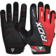 Fitness rukavice RDX WGS-F43P – červené