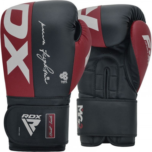 ​​​​​​​Boxerské rukavice RDX F4 10 oz. – maroon