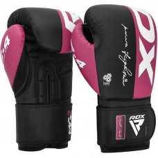 Boxerské rukavice RDX F4 12 oz. – ružové