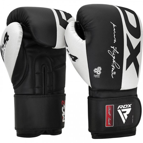 ​​​​​​​Boxerské rukavice RDX F4 16 oz. – biele