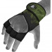 Vzpieračské rukavice RDX WGN-X1 - zelená