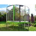 Záhradná trampolína SkyFlyer RING 2v1 12FT 366 cm – zelená