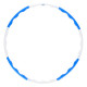 Hula-hop obruč ONE Fitness 90 cm HHP090 - modra/biela 