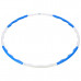 Hula-hop obruč ONE Fitness 90 cm HHP090 - modra/biela 