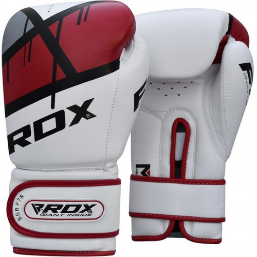 Boxerské rukavice RDX F7 Ego - červené
