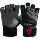 Kožené fitness rukavice RDX WGM-L4+
