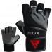 Kožené fitness rukavice RDX L4