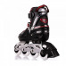Nastaviteľné kolieskové korčule Blackwheels Flex - čierno/červené